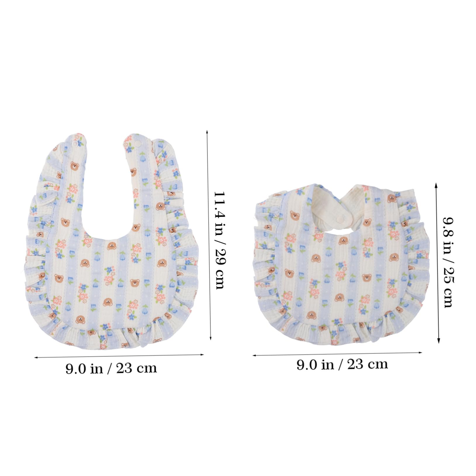 12pezzi Bavaglini Per Muslin Bavaglini Assorbenti Per e Sbavature Design Unisex Fantasie Colorate e Morbidi Per Comfort e