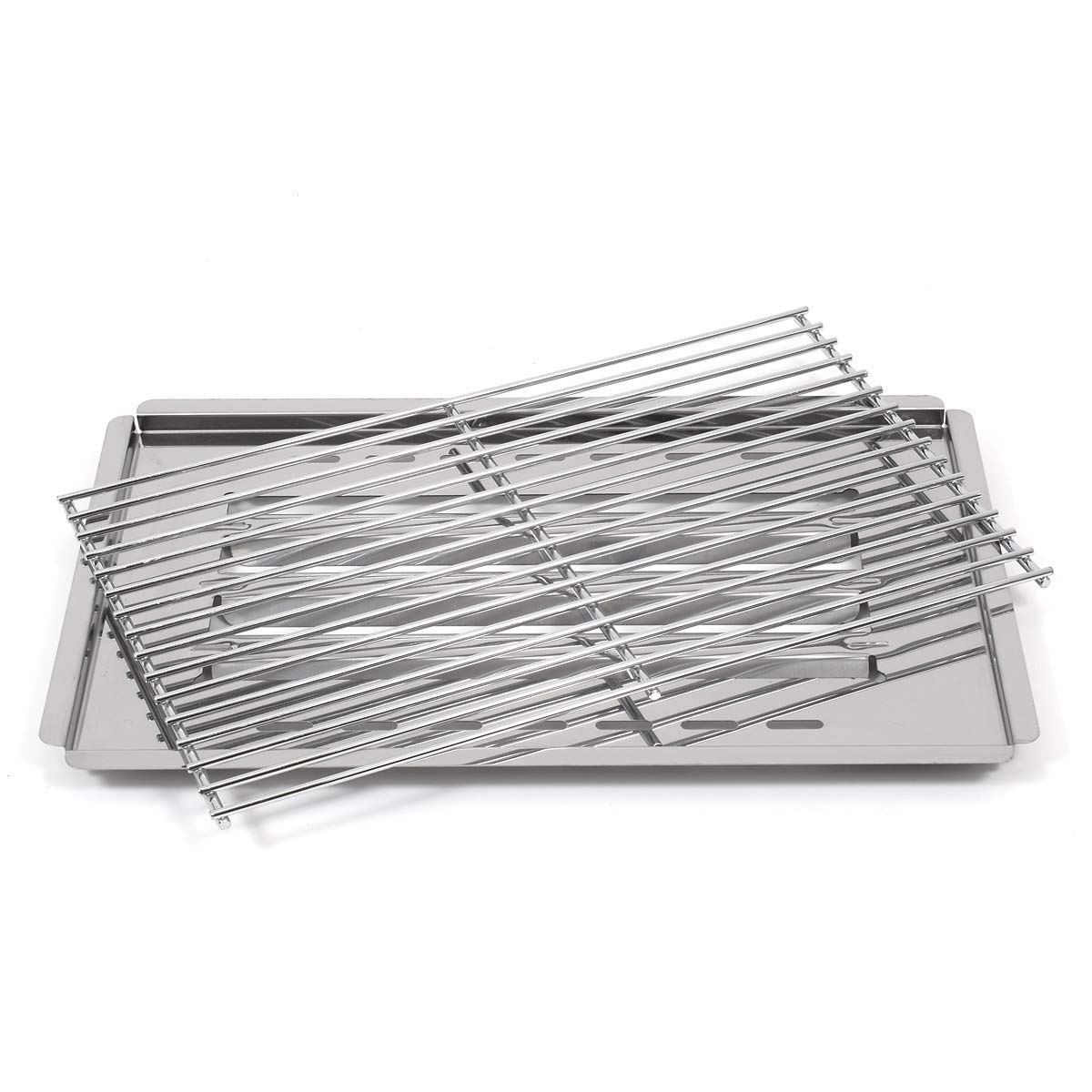 Gasgrill-Kombibräter 3,65 kW mit Grillrost und emaillierter Stahlpfanne 1-flammig Gasgrill Grill Gastrobräter Profigrill Verein