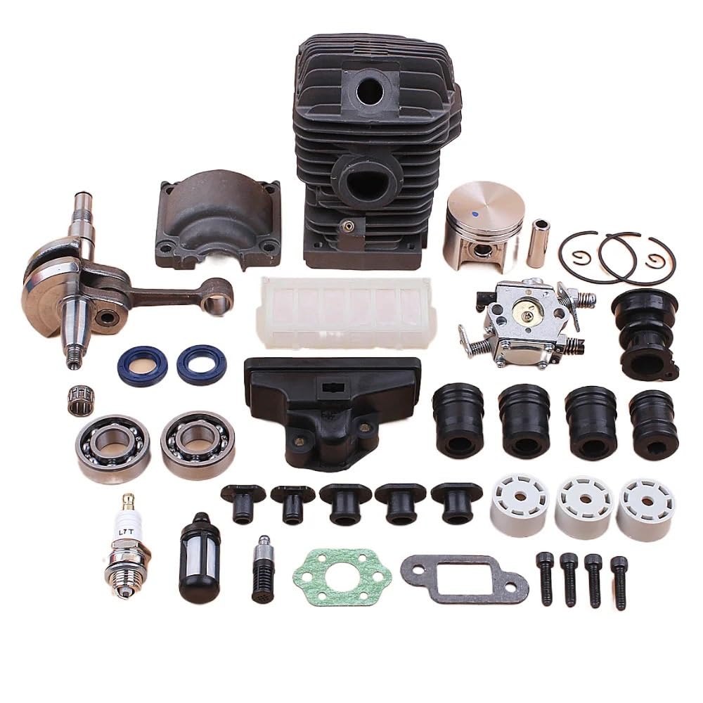 Kit cylindre piston carburateur résout perte puissance MS250 42,5mm