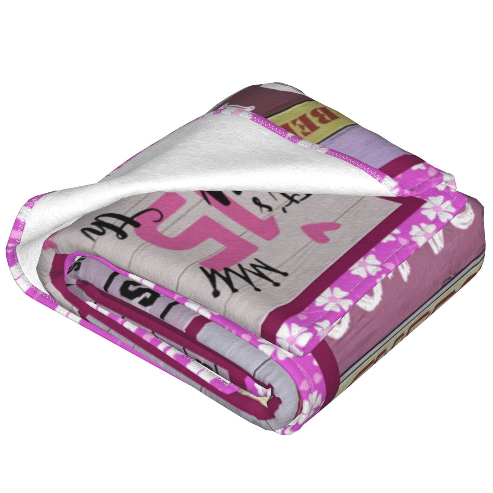 Quinceanera Gifts Coperte decorative per il 15° compleanno per ragazze, coperte in pile per figlia, regali per ragazze di 15 anni, regali per il 15° compleanno per ragazze adolescenti, morbida coperta