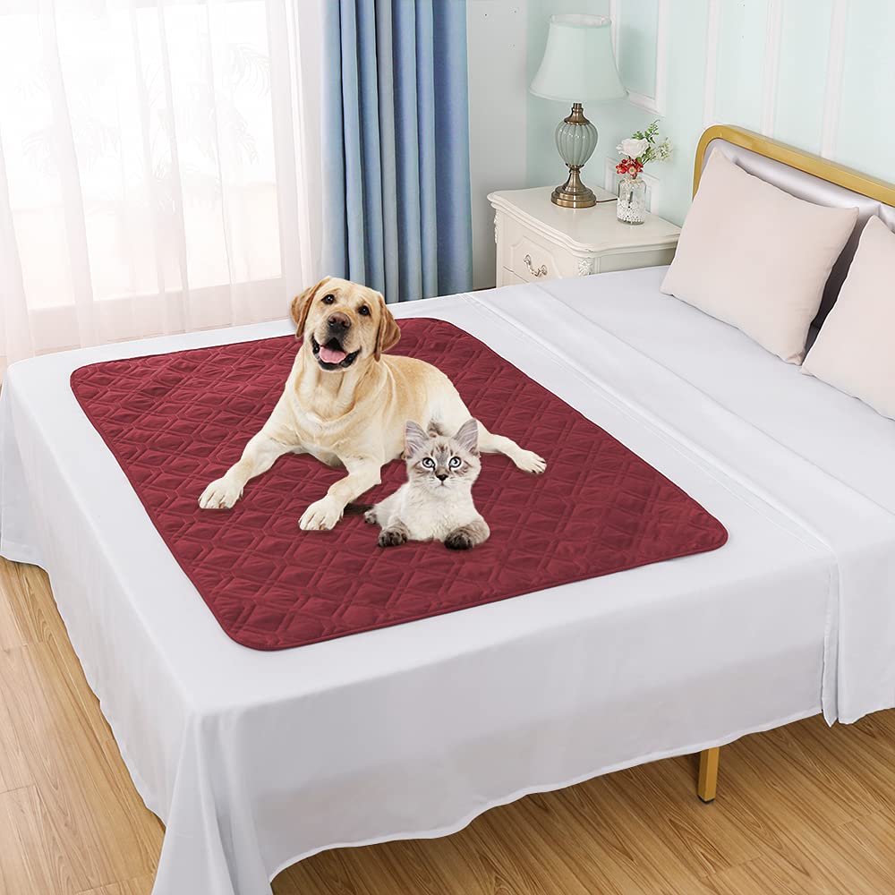 SUNNYTEXWaterproof Dog Bed Cover Dog Mat Pet Pad Pet Blanket for Couch Sofa Bed Mat Anti-Slip Furniture Protrctor