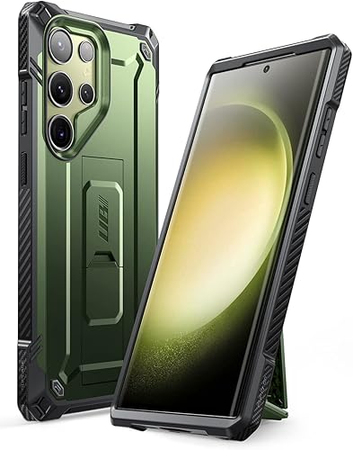 SUPCASE Unicorn Beetle - Funda para Samsung Galaxy S23 Ultra 5G (2023)  S22 Ultra 5G (2022), con función atril incorporada, delgada, resistente a