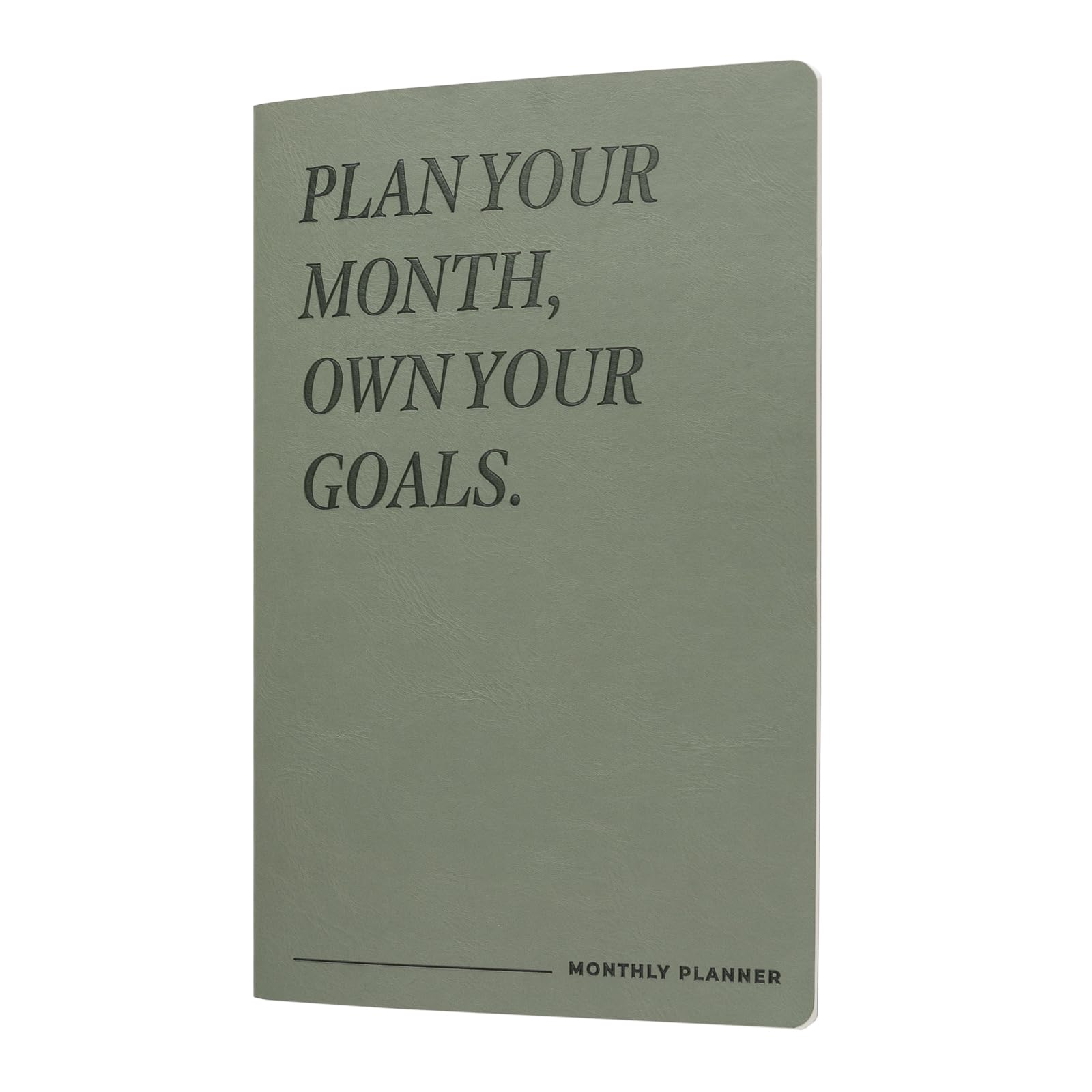 Kokonote Undated Planner - Matcha Latte Monthly Planner With 24 Months & Notes | University Essentials, Work From Home Essentials, Work Diary, Perpetual Calendar Book