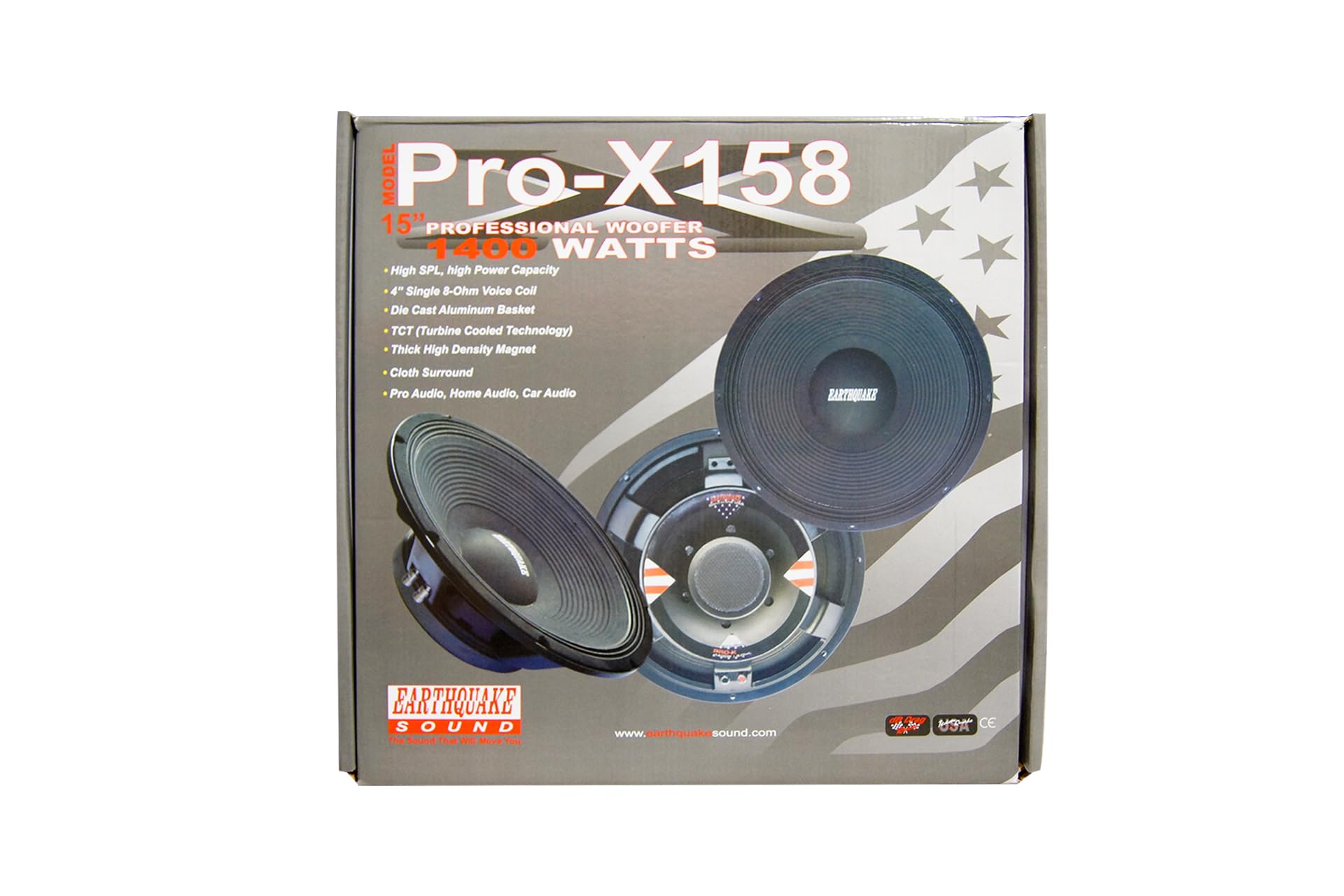 Amazon.com: Earthquake Sound PRO-X158 15-inch Pro-X Series 8-Ohm
