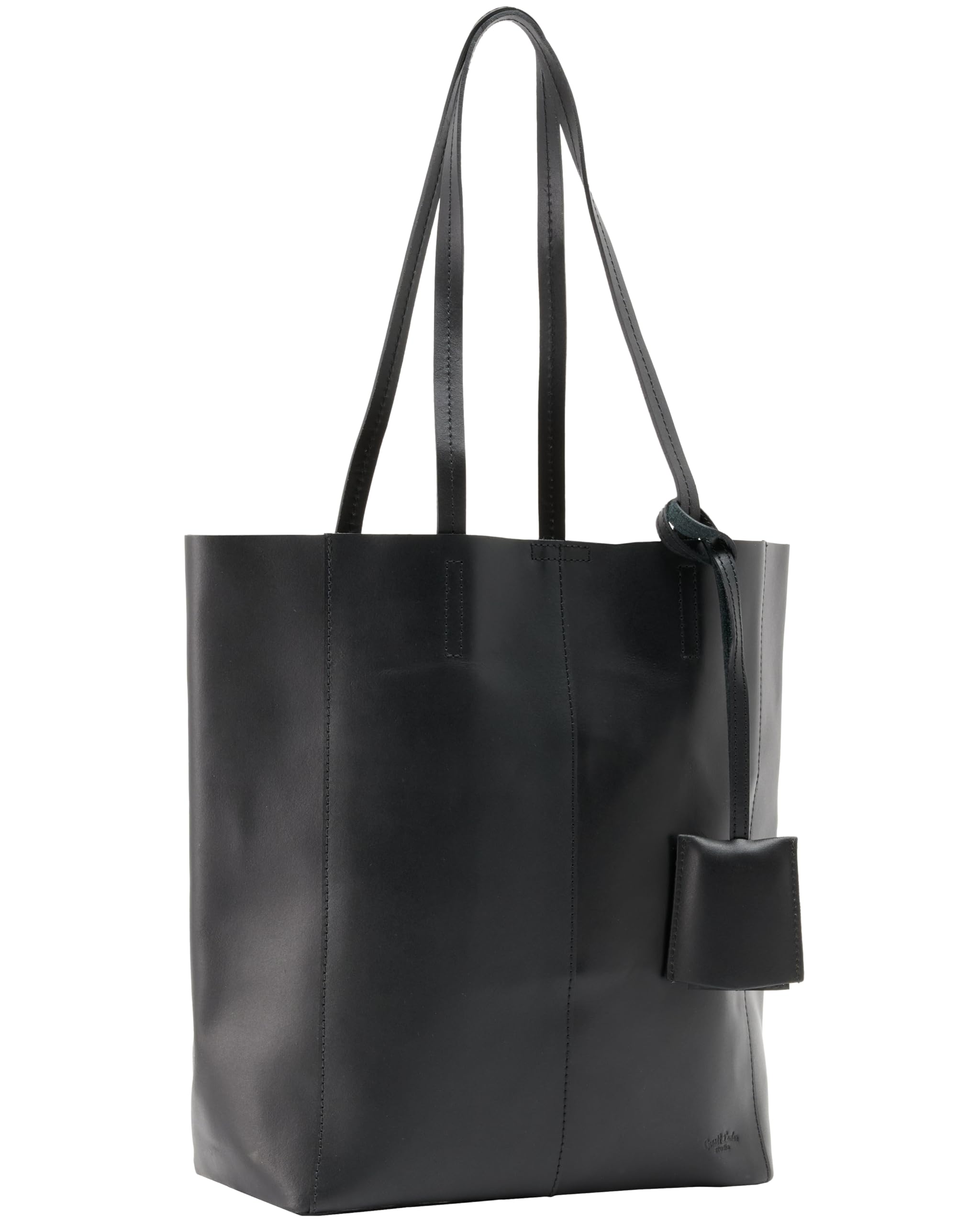 Gusti Handbag Leather Ladies Men big Cassidy Shopper 13L Shoulder Bag (Black, Wine Red, Brown)