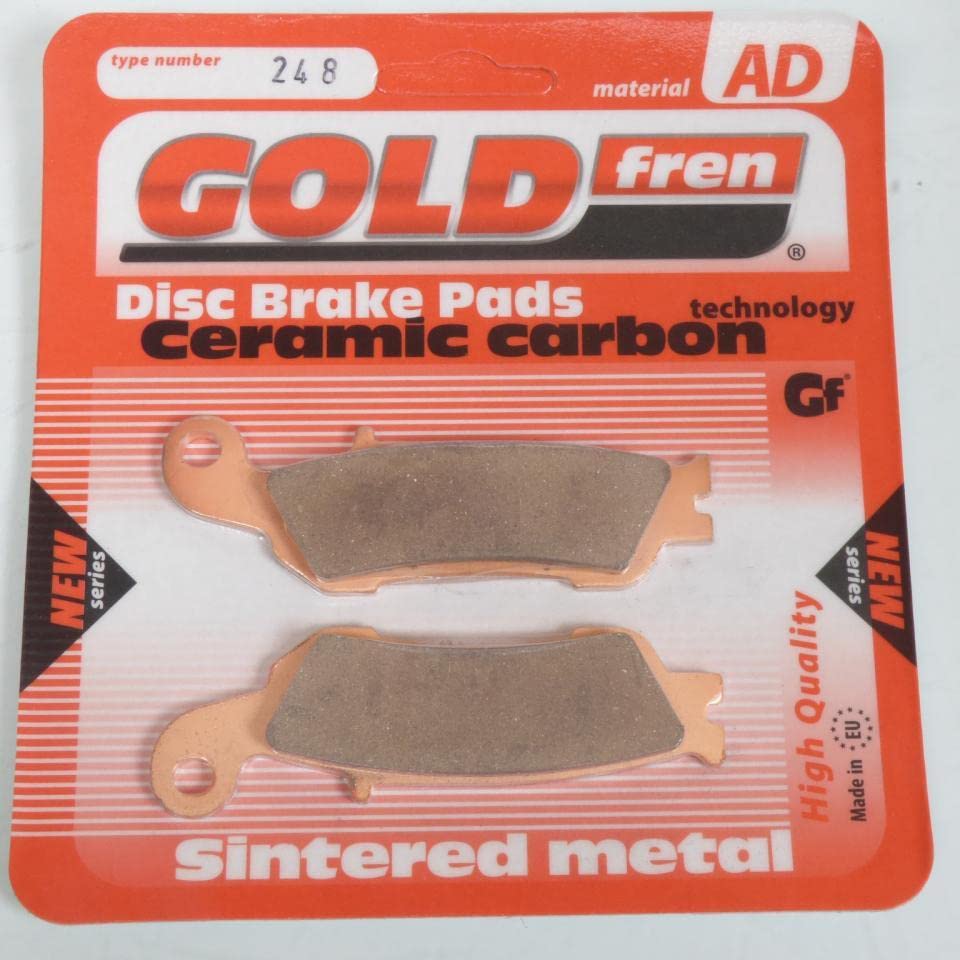 Plaquette de frein Gold Fren GF248 AD pour Yamaha 125 YZ 2008-2014