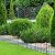 OUSHENG Small Decorative Garden Fence, 10ft (L) x 16.5in (H) Fencing, Rustproof Metal Wire Panel Border Animal Barrier for Dog, Flower Plant Edging for Yard Backyard Outdoor, Arched