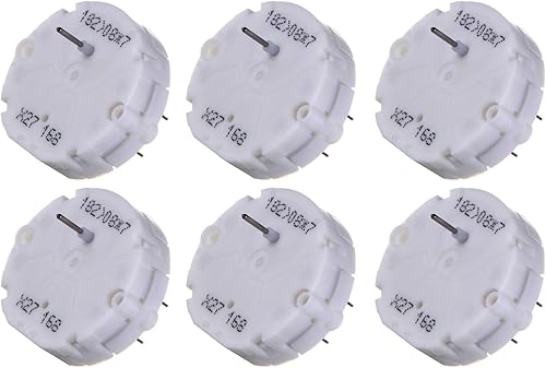 cciyu Motor paso a paso X27 168 Instrumento de reparación del medidor de velocímetro de repuesto para GM para Chevy (paquete de 6)