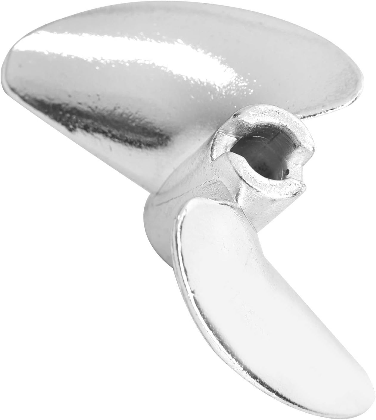 RC Boat Propeller, Durable Aluminum Alloy 2 Blade Prop for Lightweight Performance and Corrosion Resistance for RC Enthusiasts, Repair Scenarios, Replacement Needs
