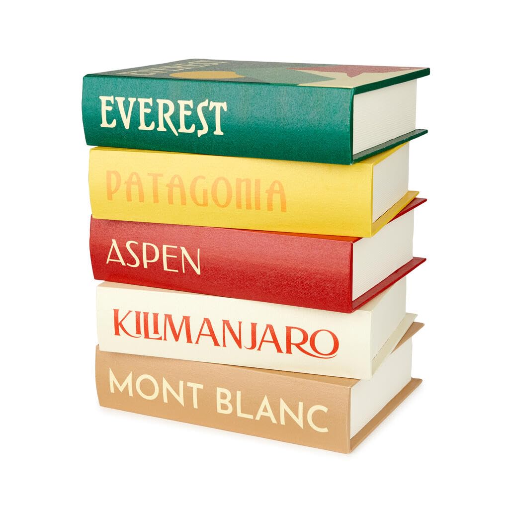 Balvi Tavolino Mountains Book Stack Con doppio scomparto segreto Legno