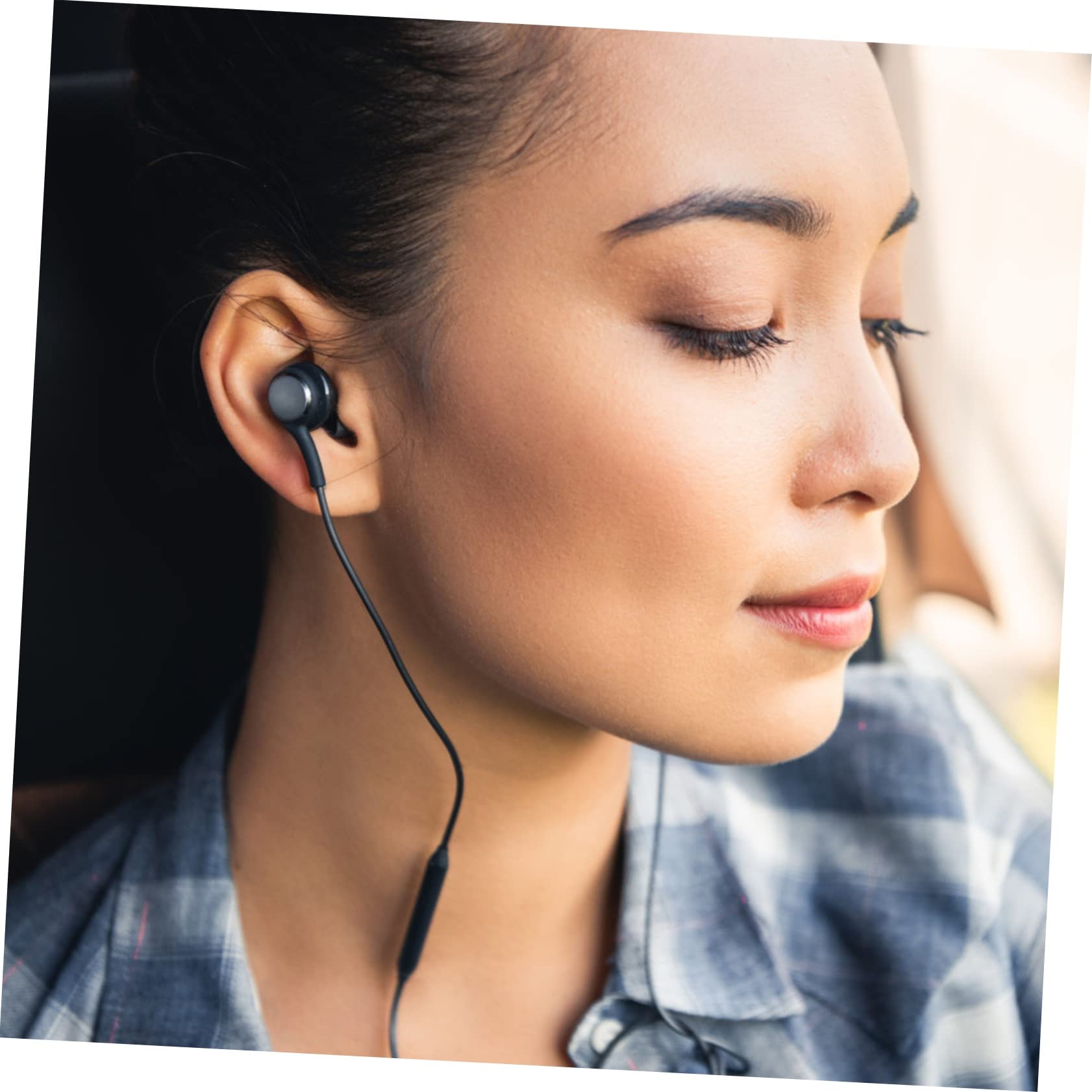 UKCOCO 50pièces Embouts De Remplacement Mousse pour Écouteurs Intra-Auriculaires Accessoires Anti-dérapants Conception Ergonomique du Bruit Confort Optimal