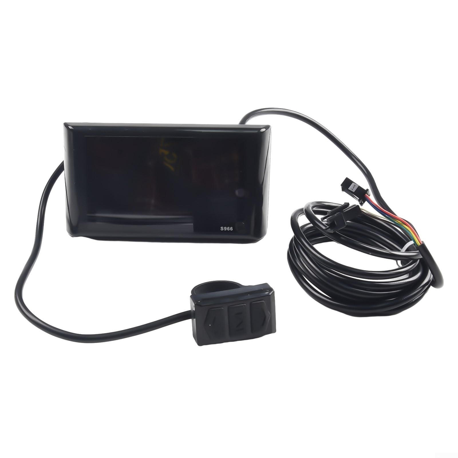 Écran LCD pour vélo électrique, 24-72 V LCD-S966 - Grand écran - Étanche IP65 - Pour vélo électrique