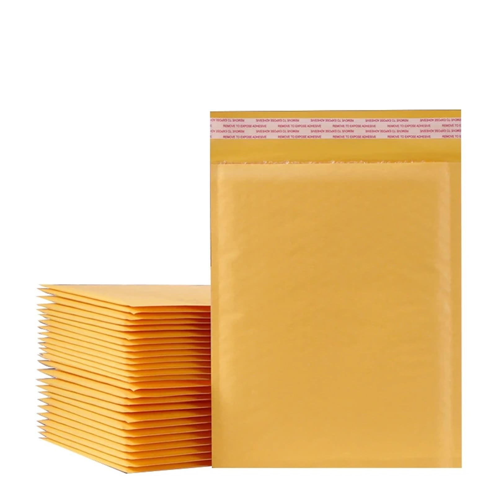 Self Sealing Bubble Cushion 10PCS/7sizes Kraft Paper Bubble Envelopes Padded Mailers Envelope Self Seal Packaging Bag(110x130mm-10pcs)