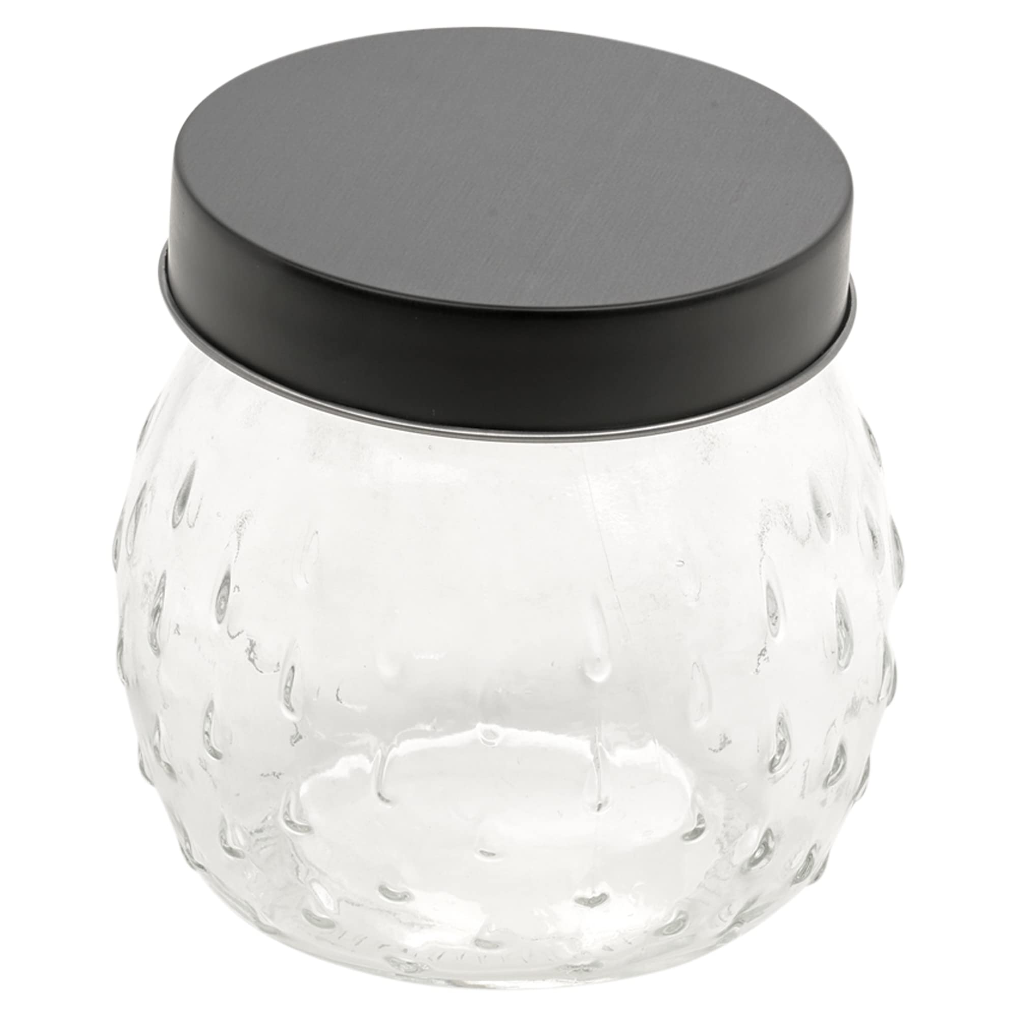 Urbn-Living 1 Liter Small Storage Jar With Airtight LidTeardrop Design from B&Q