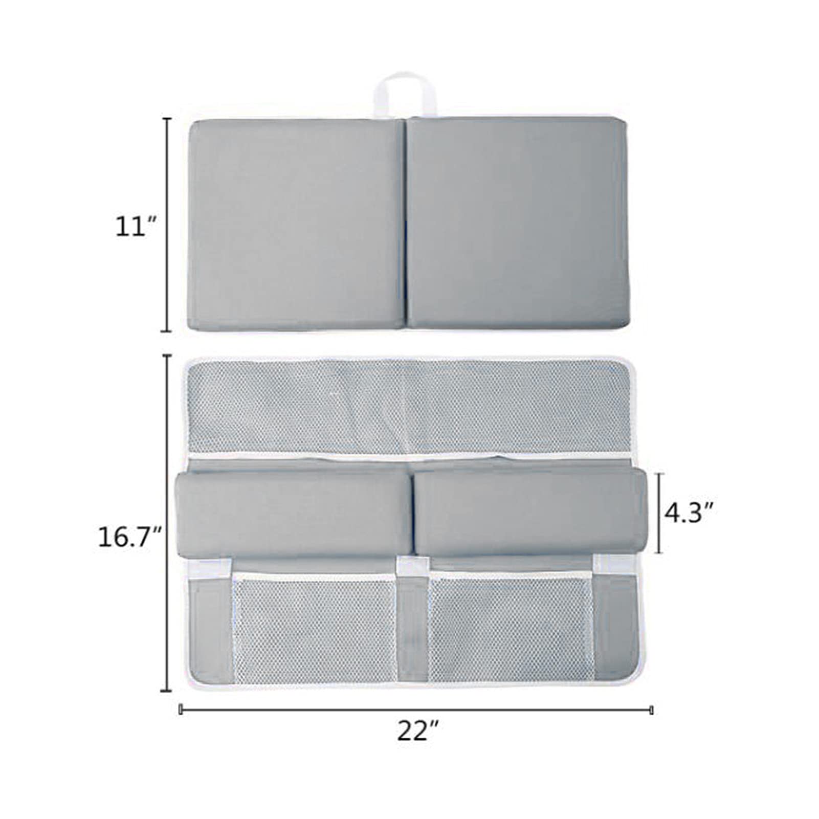 Tapis Pliable, Genouillère en Néoprène | Coussin de Couchage Pliable pour Piscine extérieure, Coussin De Genou De Baignoire, Repose-genoux pour salle de bain