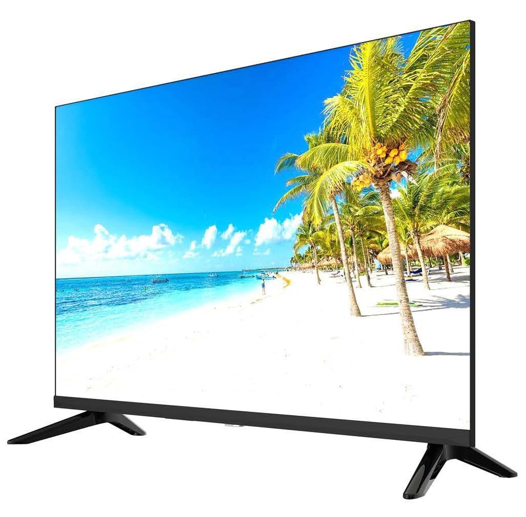 Majestic SM32FL V1 - Téléviseur Smart LED HD READY 32" FRAMELESS, Sist. opérationnel VIDAA, Wi-Fi intégré, DVB-T/T2 et DVB-S/S2, Télécommande, 2 USB, 3 HDMI, 240v/12v