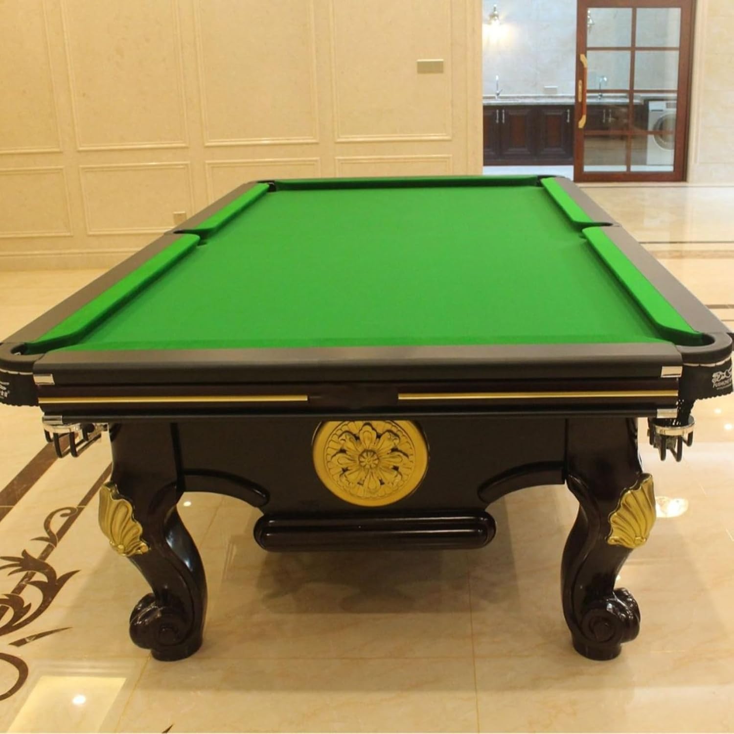 Poolbillard Tuch Billiard Cloth 9ft Billardstoff Billardtuch Für Profis Vorgeschnittener Billardtisch Filz Snooker Billiard Tisch Langlebige Filztuch Turniere Billiard Teppich Reparaturset(Stil 4)