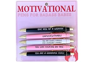 Motivational Badass Pen Set