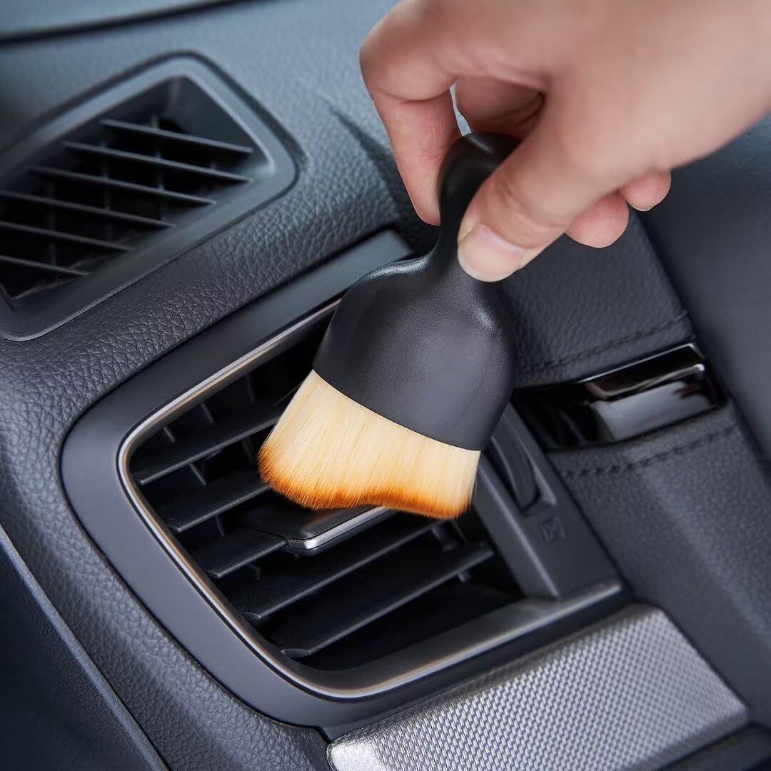 Brosse De Nettoyage Auto Et Maison - Poils Doux Pour Tableau De Bord, Clavier Et Meubles Sans Rayures