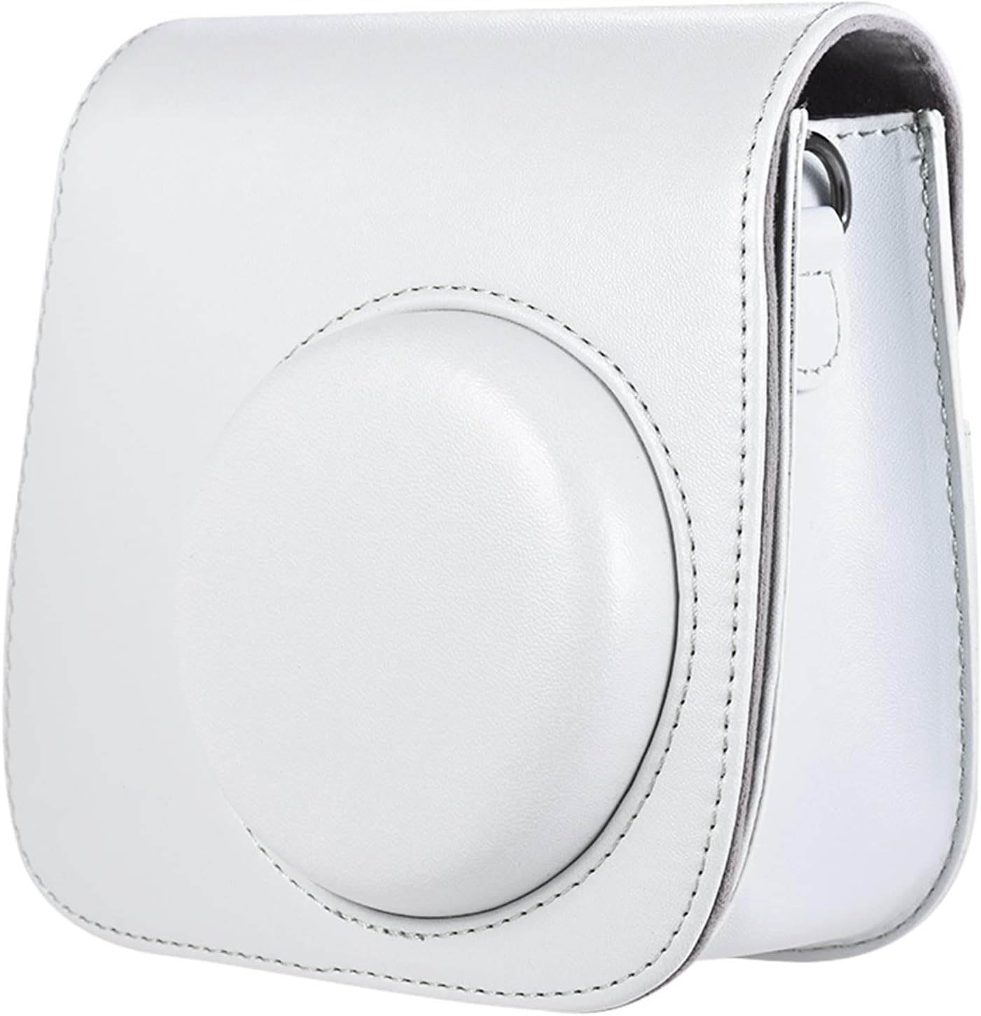 STELA Camera Case Bag with Pocket Compatible with Fujifilm Instant Mini 12 (White)-image-37