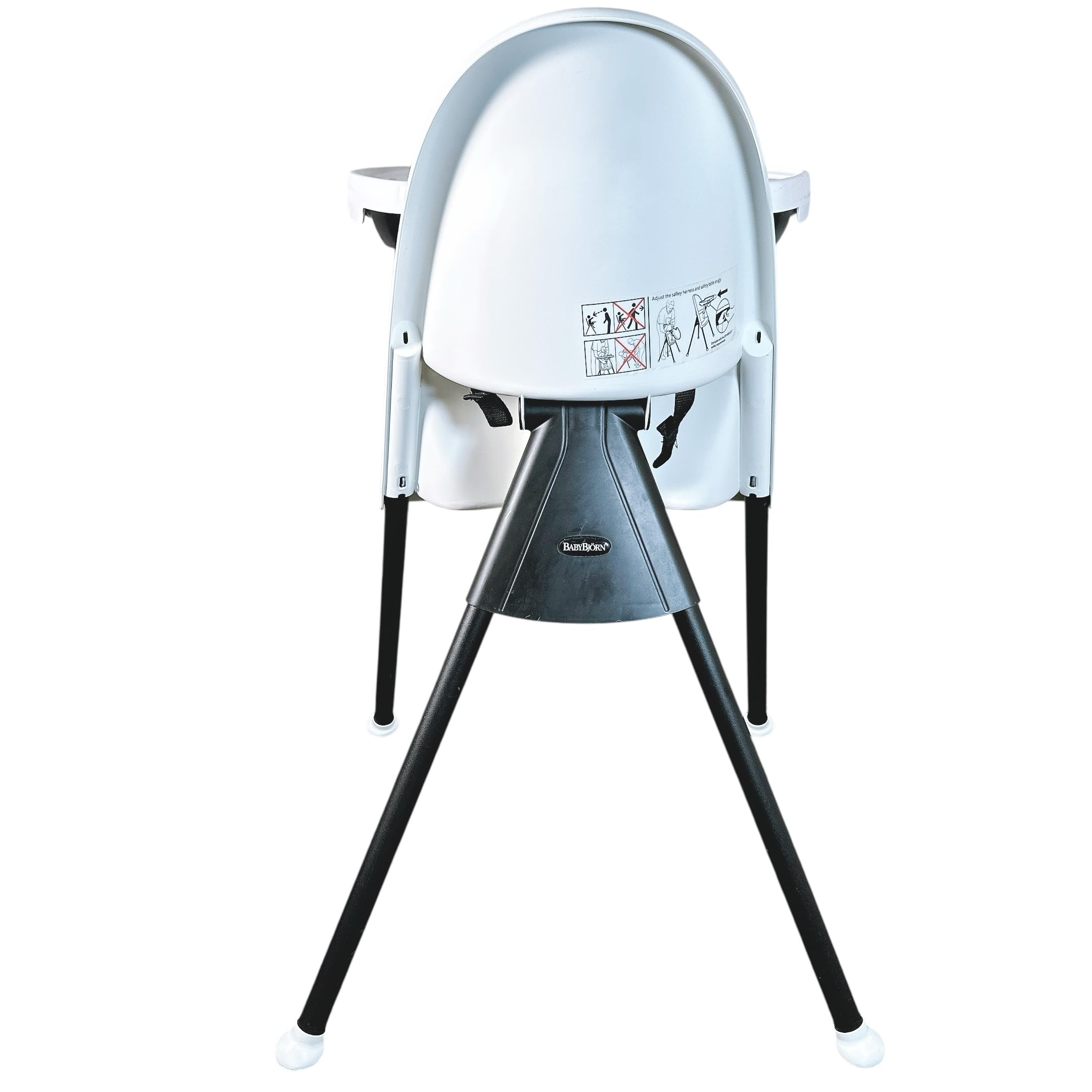 Amazon.co.jp: BabyBjorn High Chair (with Harness) White 1 Piece (x
