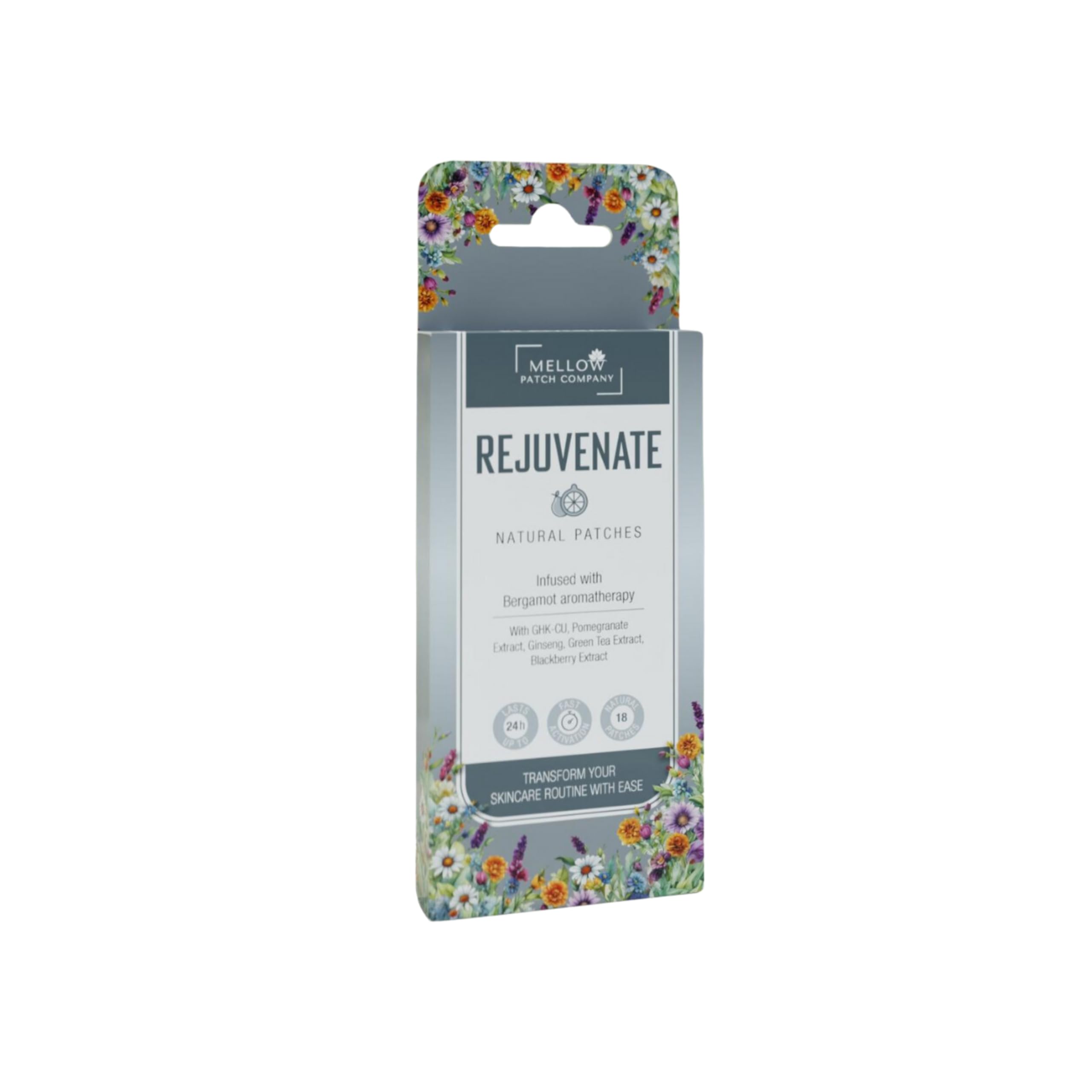 The Mellow Patch Company Rejuvenate Natural Topical Skincare Patch