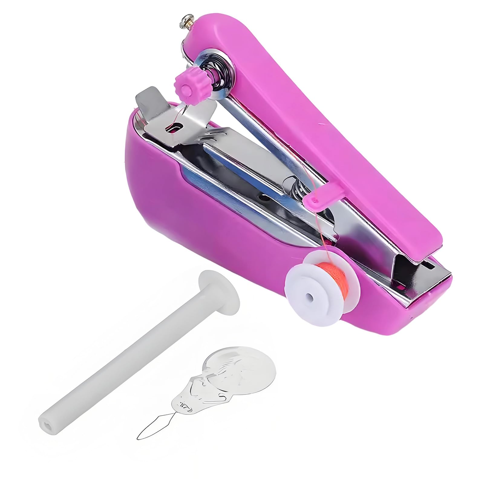 Zxfdsfdbnm Handheld Sewing Machine Manual Handy Needlework Tool Portable Small Sewing Machine Manual