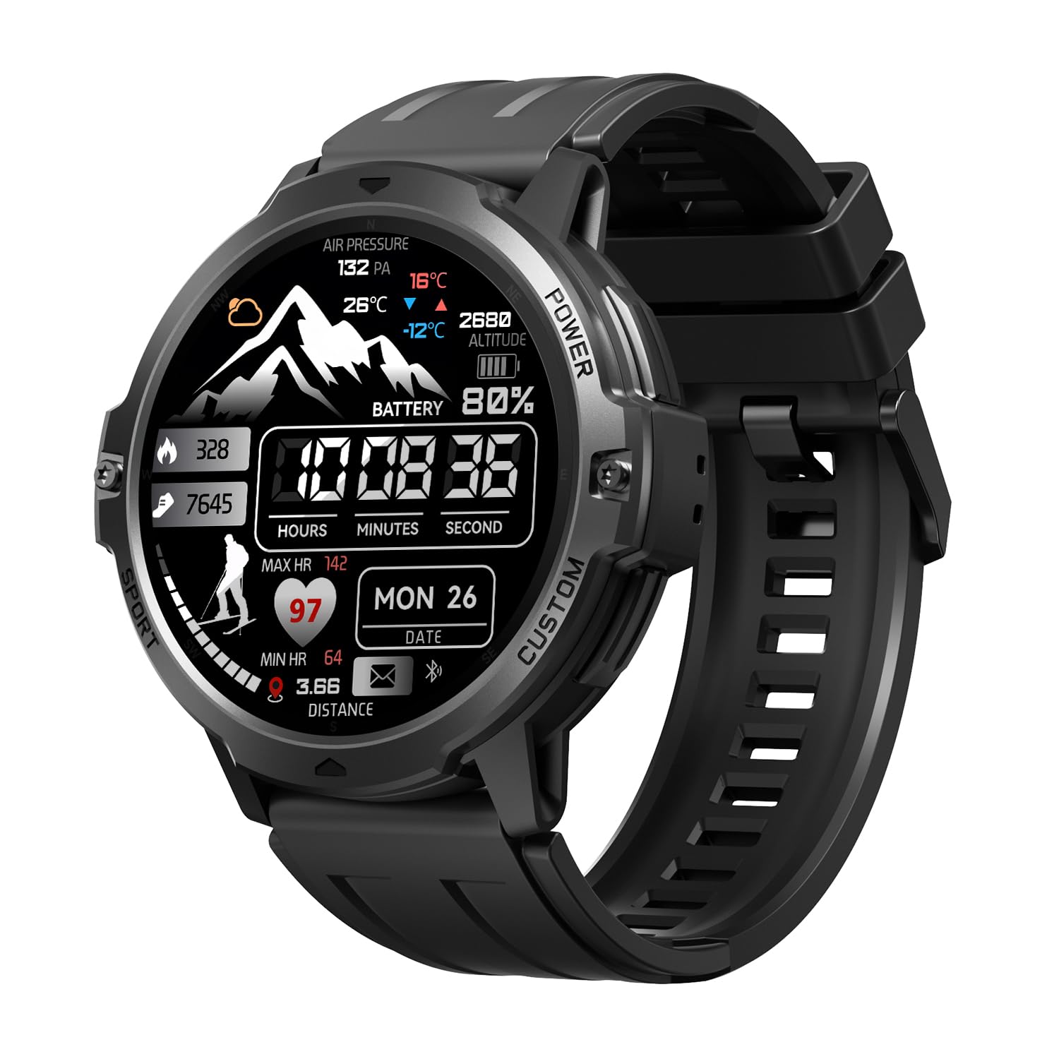 Fit Pro GPS Sports Smartwatch with Full-Cycle Training System, Heart Rate SpO2 Sleep Monitor, 100+ Sports Modes Waterproof Fitness Tracker for Running Cycling Hiking-image-37