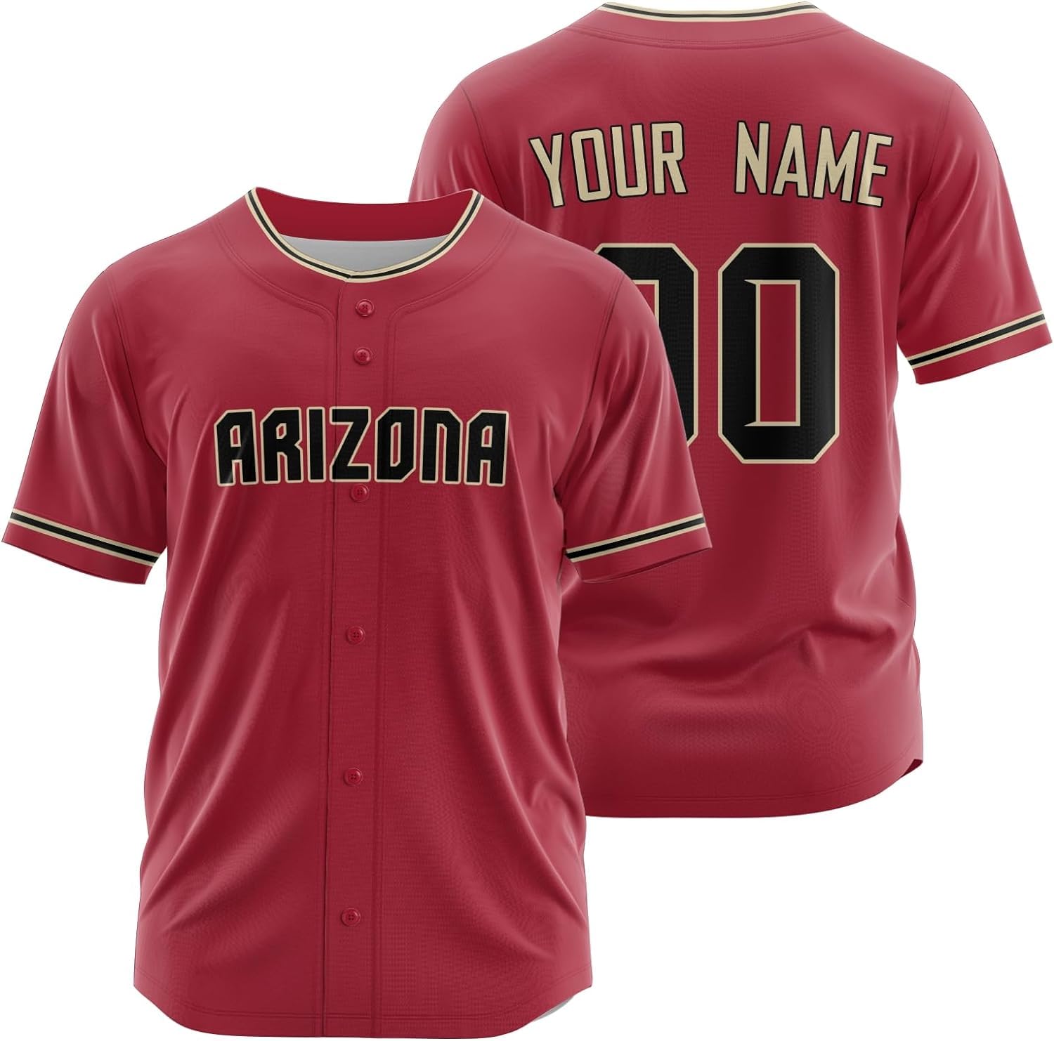 Men's/Women's/Youth Baseball Jerseys Custom Personalized Printed with Their own Name and Number