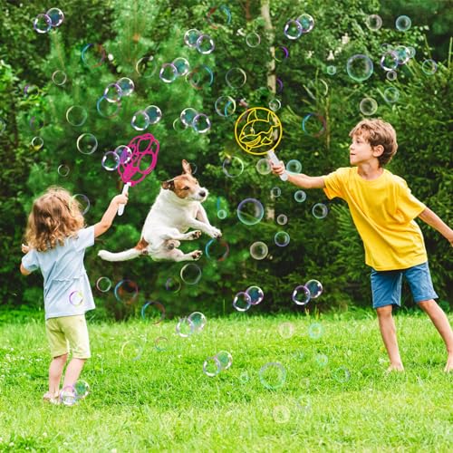 27Stück Große Seifenblasen Set Kinder Buntes Seifenblasen Spielzeug Bubble Geschenke Riesenseifenblasen für Sommer Outdoor Kinder Geburtstag Partys Hochzeit