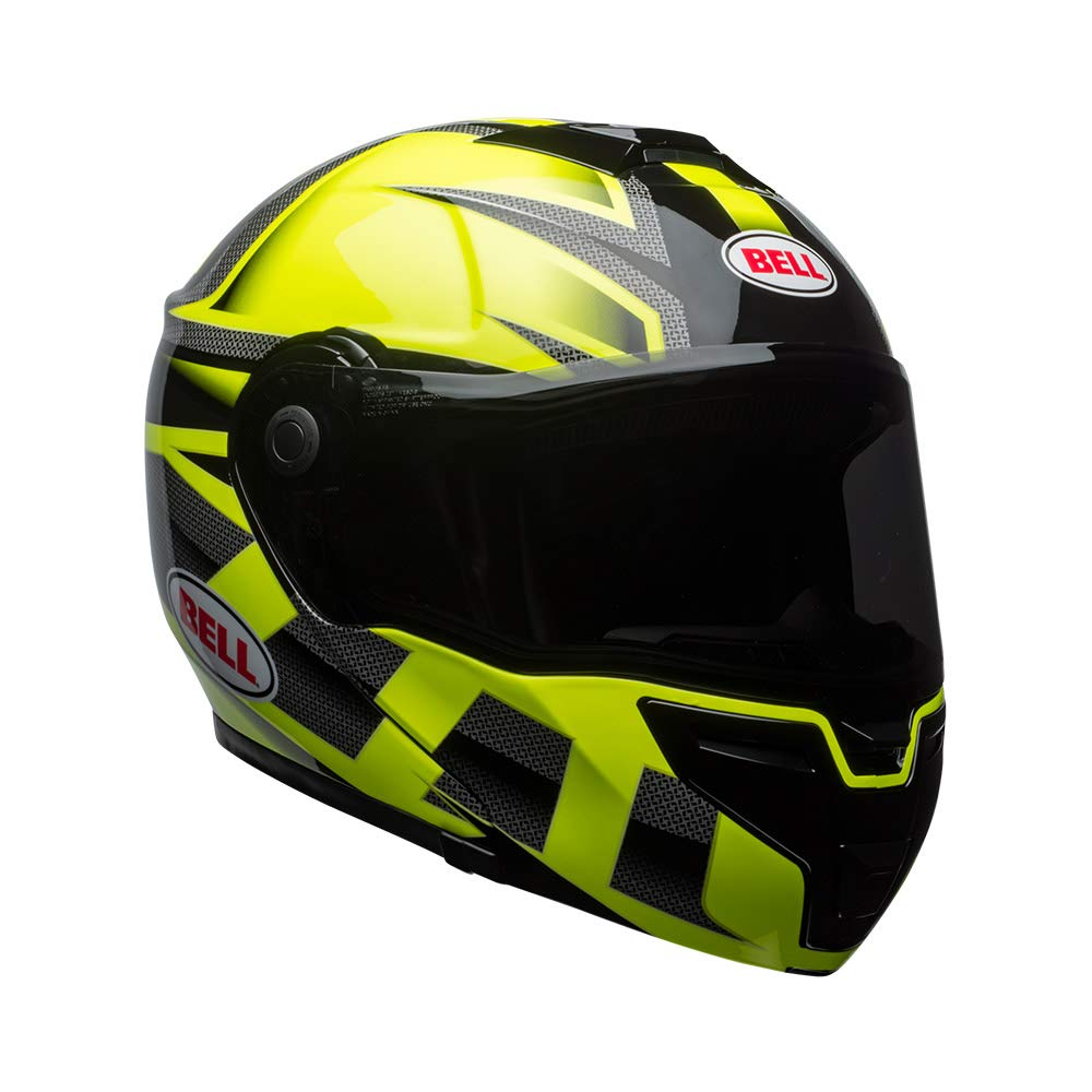 Bell HELMET SRT MODULAR PREDATOR HI VIZ GREEN/BLACK XL