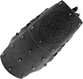 Men Wristband Cosplay Totems Wrist Cuffs Bracer Gauntlets Cosplay Industrial Age Cosplay For Costume Photo Props