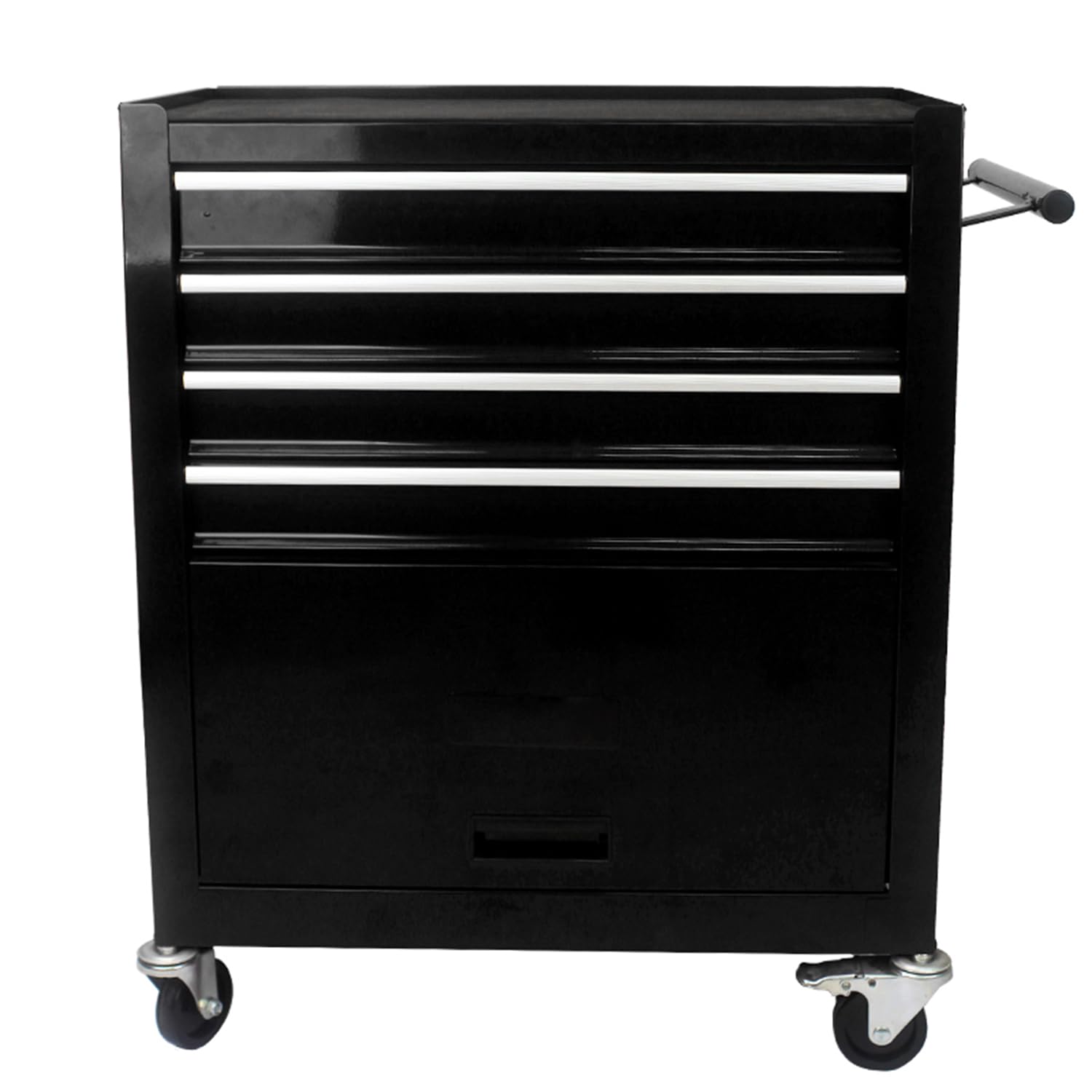 4 Drawers Multifunctional Tool CART with Wheels,Black