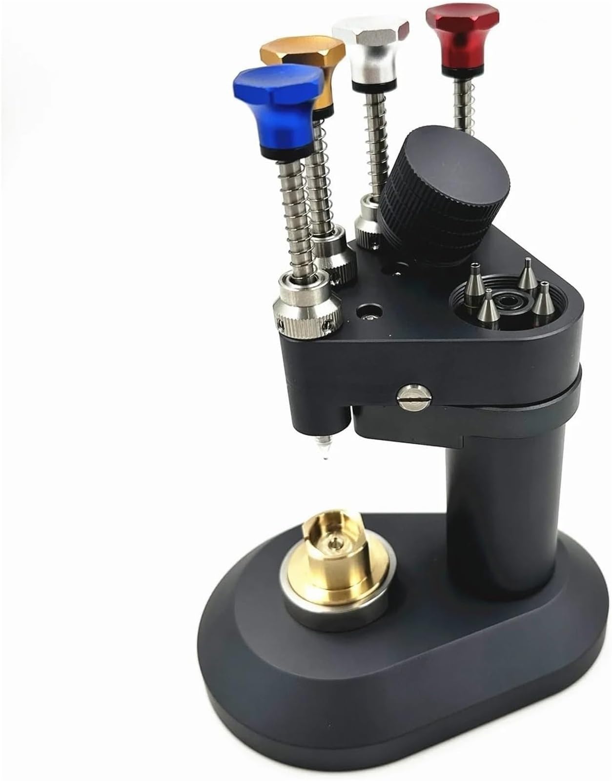 Genérico Herramienta de Ajuste de manecilla de Reloj, Herramientas | Herramienta de instalación de aguja de reloj de alta precisión, con 3 bases de movimiento, for talleres