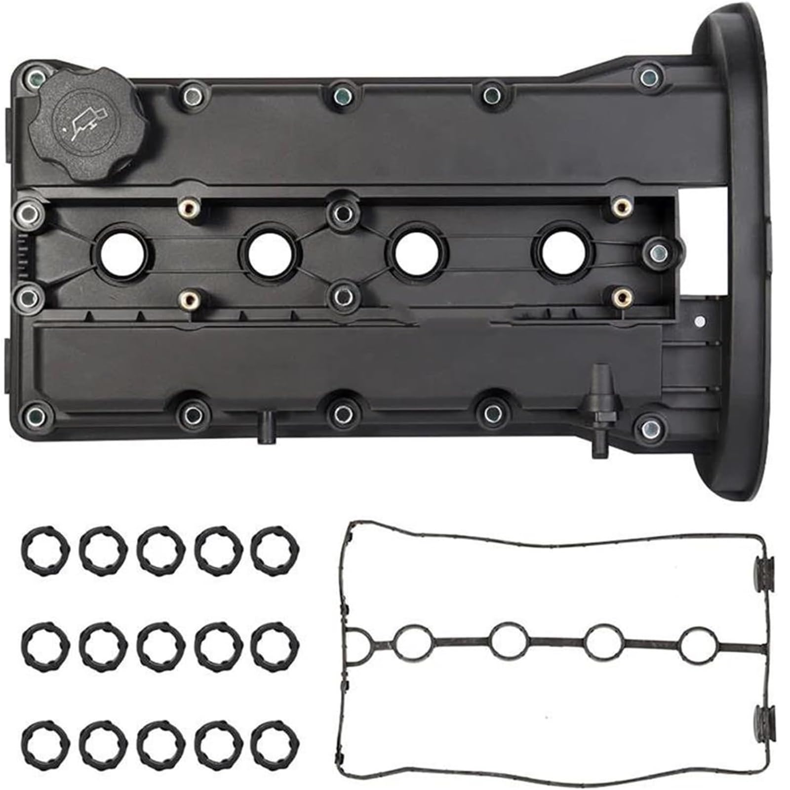 Bouchons de Valve de Pneu pour Holden Barina TK 1.6L 2006-2011 pour Couvercle de soupape de Moteur avec Joint pour Joints Couvercle de culbuteur