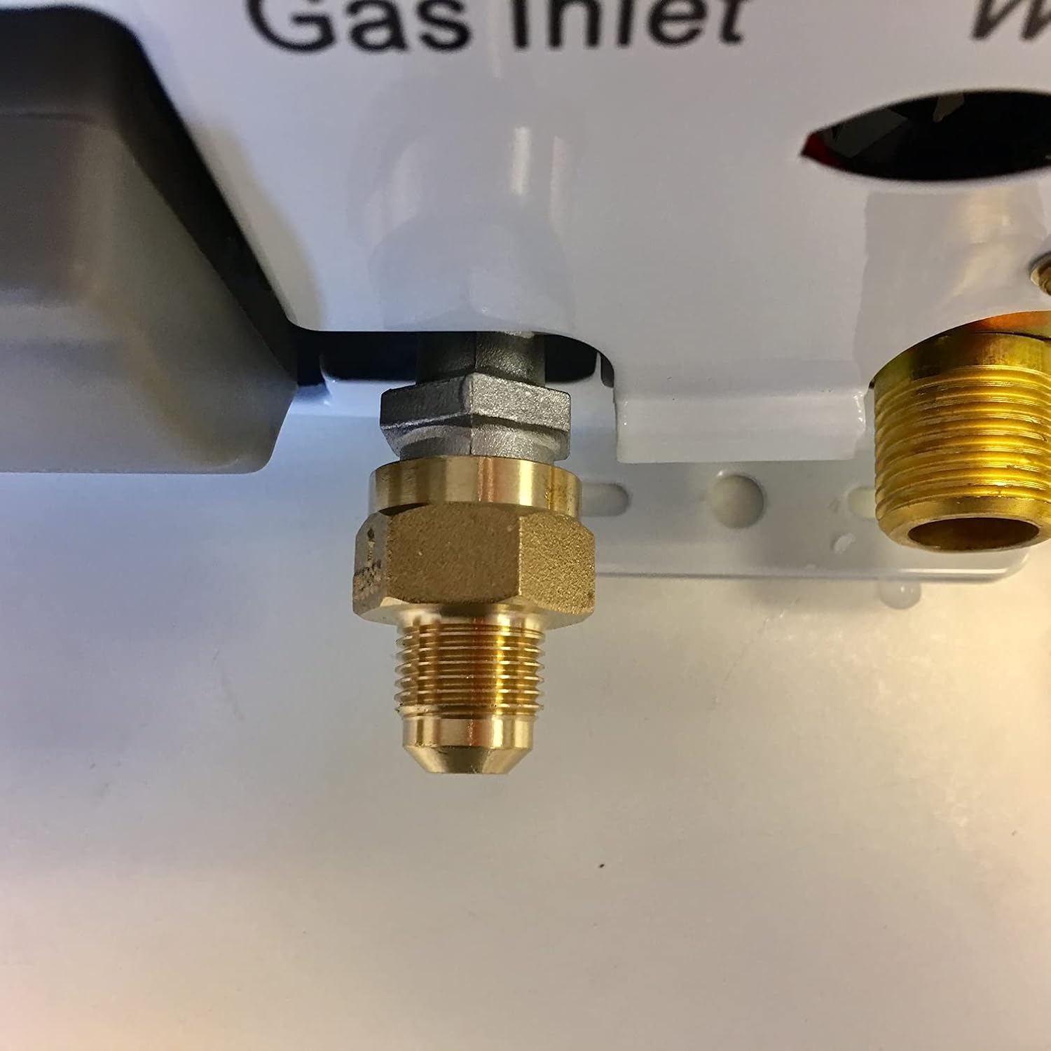 Excel Tankless On-Demand Gas Water Heater VENTFREE – Propane (LPG) - Low Water Pressure Startup - - 
