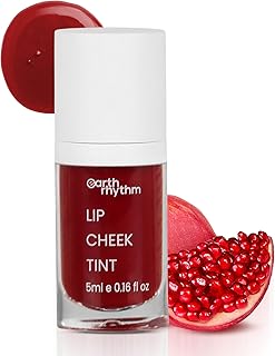 Lip & Cheek Tint – 10 Hour Wear, 100% Plant-Based Pigments, No Silicones, No Mineral Oil - Brandy