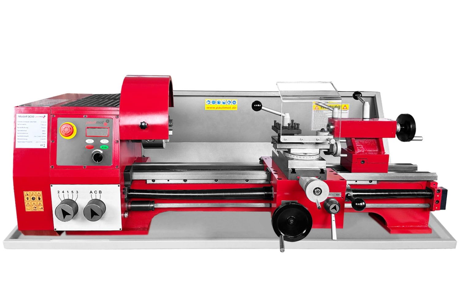 PAULIMOT Drehmaschine SIEG SC10, 1500 Watt, 700 mm Spitzenweite :