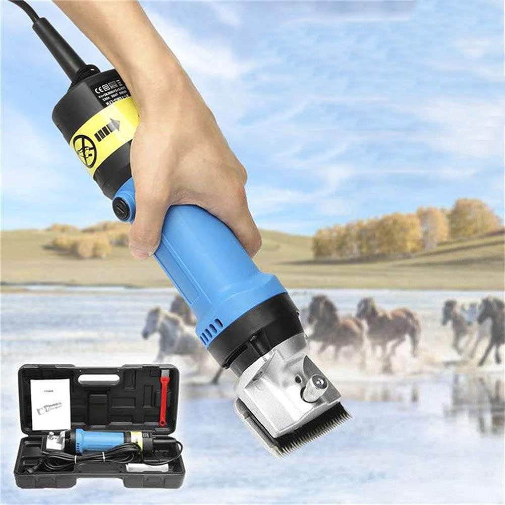 Profesional Maquina de Esquilar para Caballo, maquina esquilar de pelo animales grandes y medianos, recortadora de pelo eléctrico para abrigos gruesos, perros, equinos, bovinos