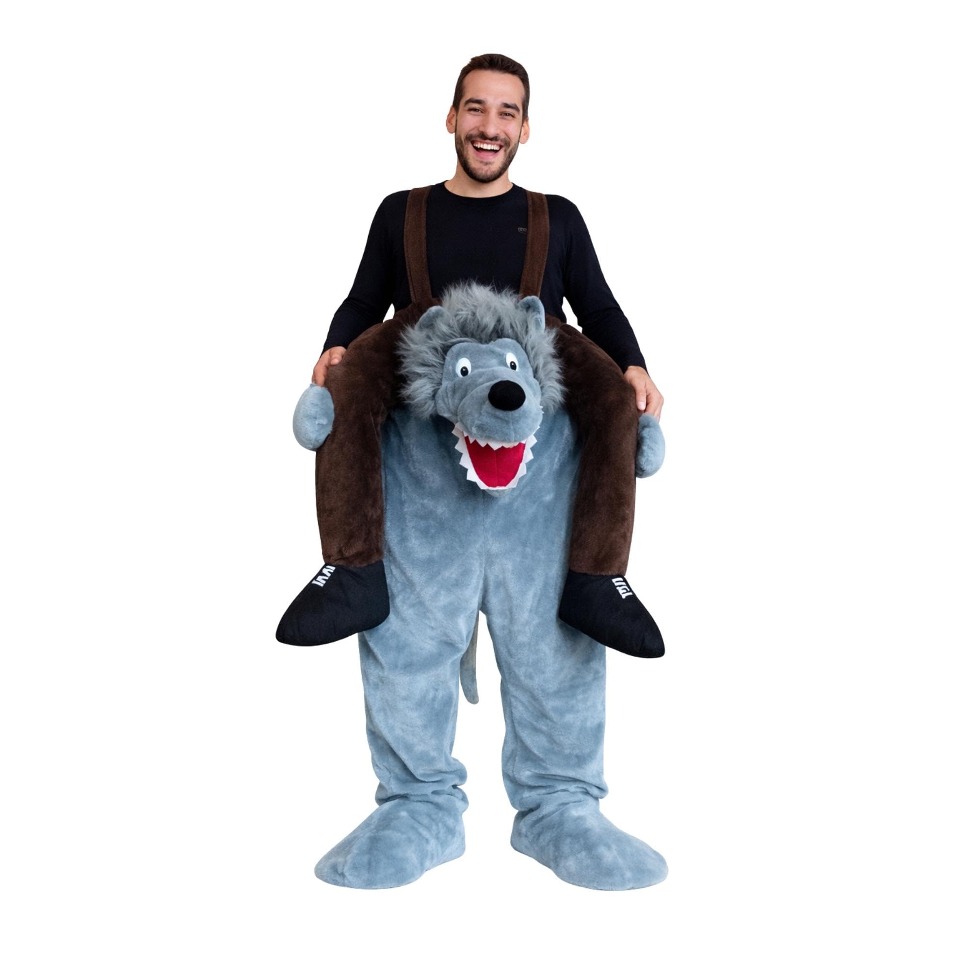 Ikumaal Carry Me Kostüm-e, Einheitsgröße (M-L), für Erwachsen-e Männer Frau-en, Tier-e Kostüm Fasching Karneval Fasnacht Faschingskostüm-e Karnevalskostüm-e