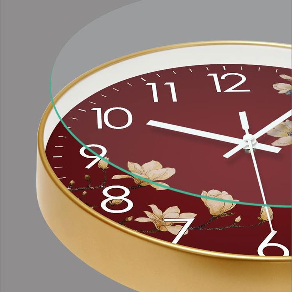 Orologio da parete Orologio da parete for soggiorno Orologio da parete Orologio da parete Orologio da parete in stile cinese Orologio al quarzo creativo silenzioso Reloj De Pared(B)
