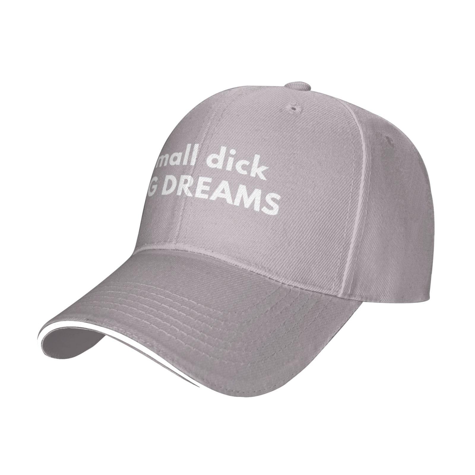 SjiahnejdnawLittle Dick Big Dreams Unisex Hats Caps Baseball Cap Adjustable  Fashion Uv Protection Sandwich Cap