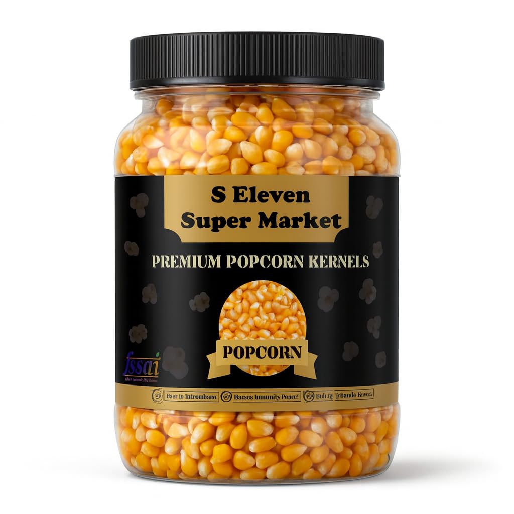 S Eleven Super Market Popcorn Kernel Seeds/Makkai Pop corn (250 gm)-picture-16