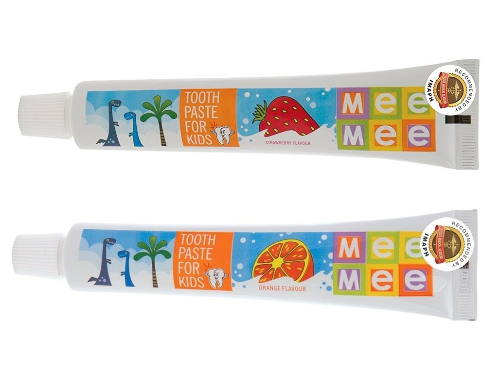 Mee Mee Fluoride Free Toothpaste, Strawberry and Orange (70g, Pack of 2) (B01M28GE8L) Amazon Price History, Amazon Price Tracker
