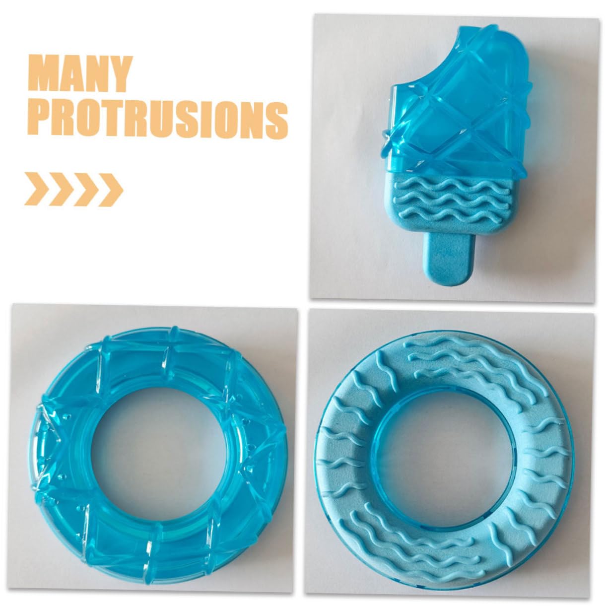 BESPORTBLE 10 Piezas De Juguete De Dentición Congelable para Cachorros Juguetes para Perros Congelables Palo De Dentición Fresco Resma De Hielo Juguete para Perros Juguetes para La Dentición