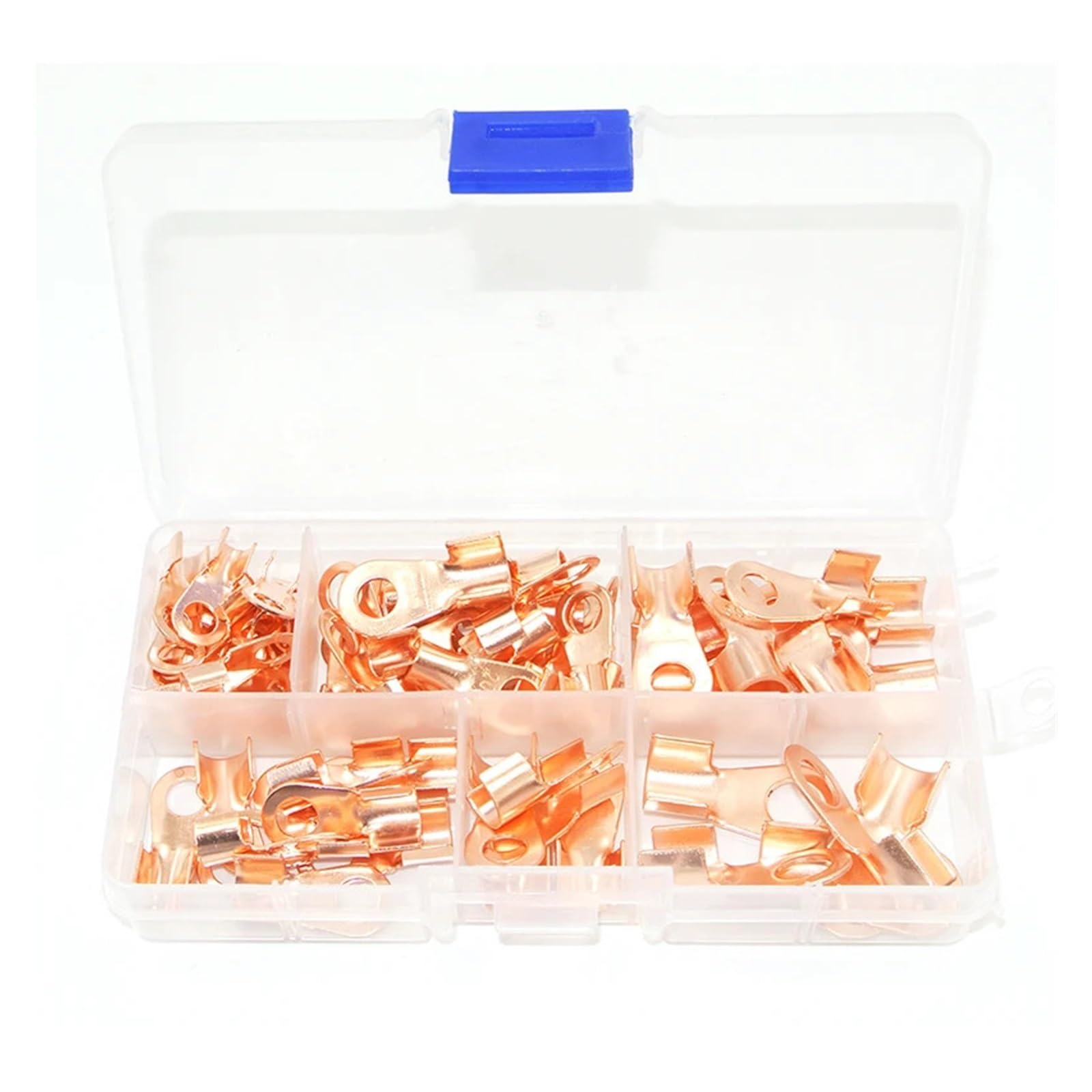 70pcs Copper Battery Cable Connector Terminal Open Lugs Wire Terminals OT-10A OT-20A OT-30A OT-40A OT-50A