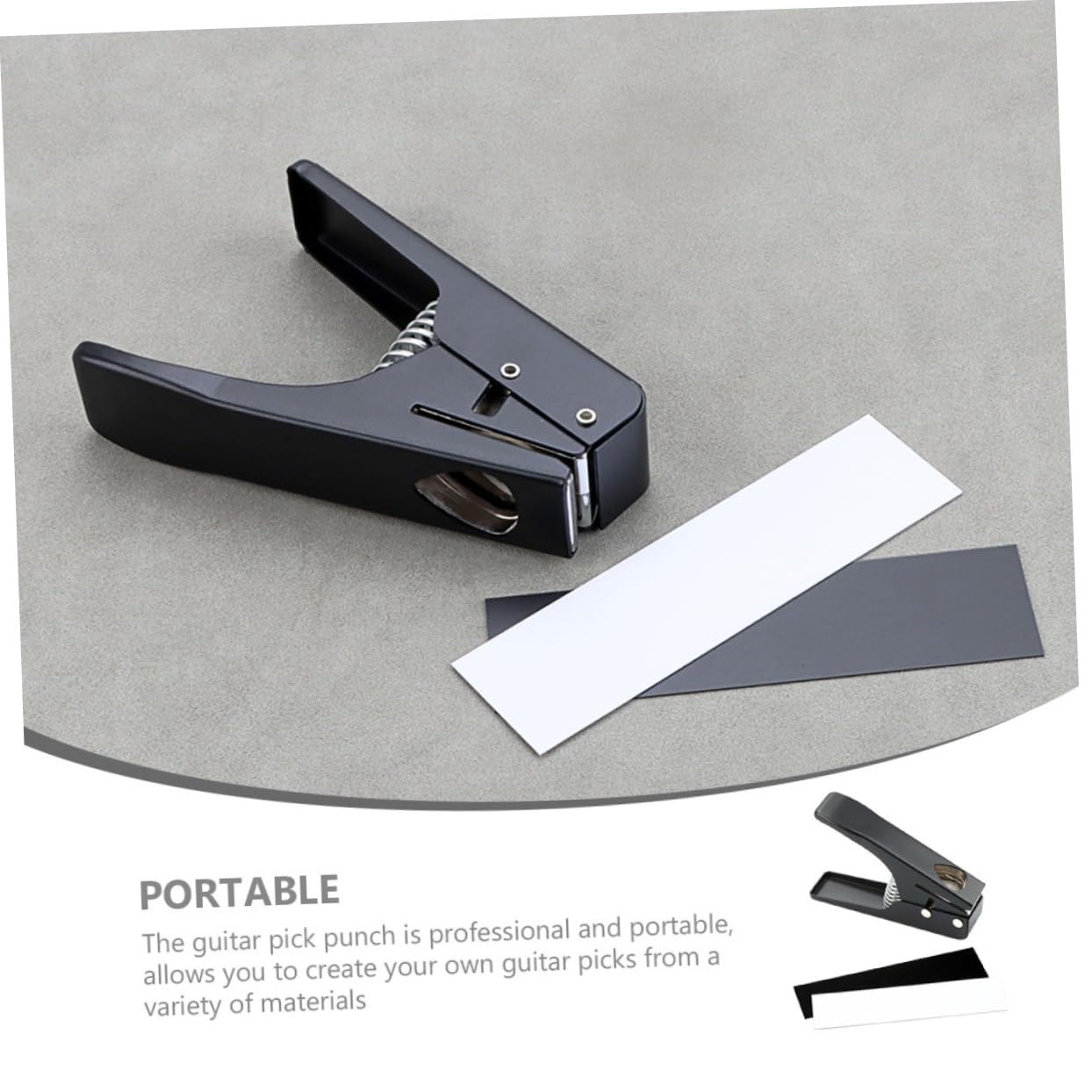 Punzone Per Plettri Per Chitarra Kit Fai Da Te Per Basso Creatore Perforatore Strumento Gadget Regali Chitarristi Uomini