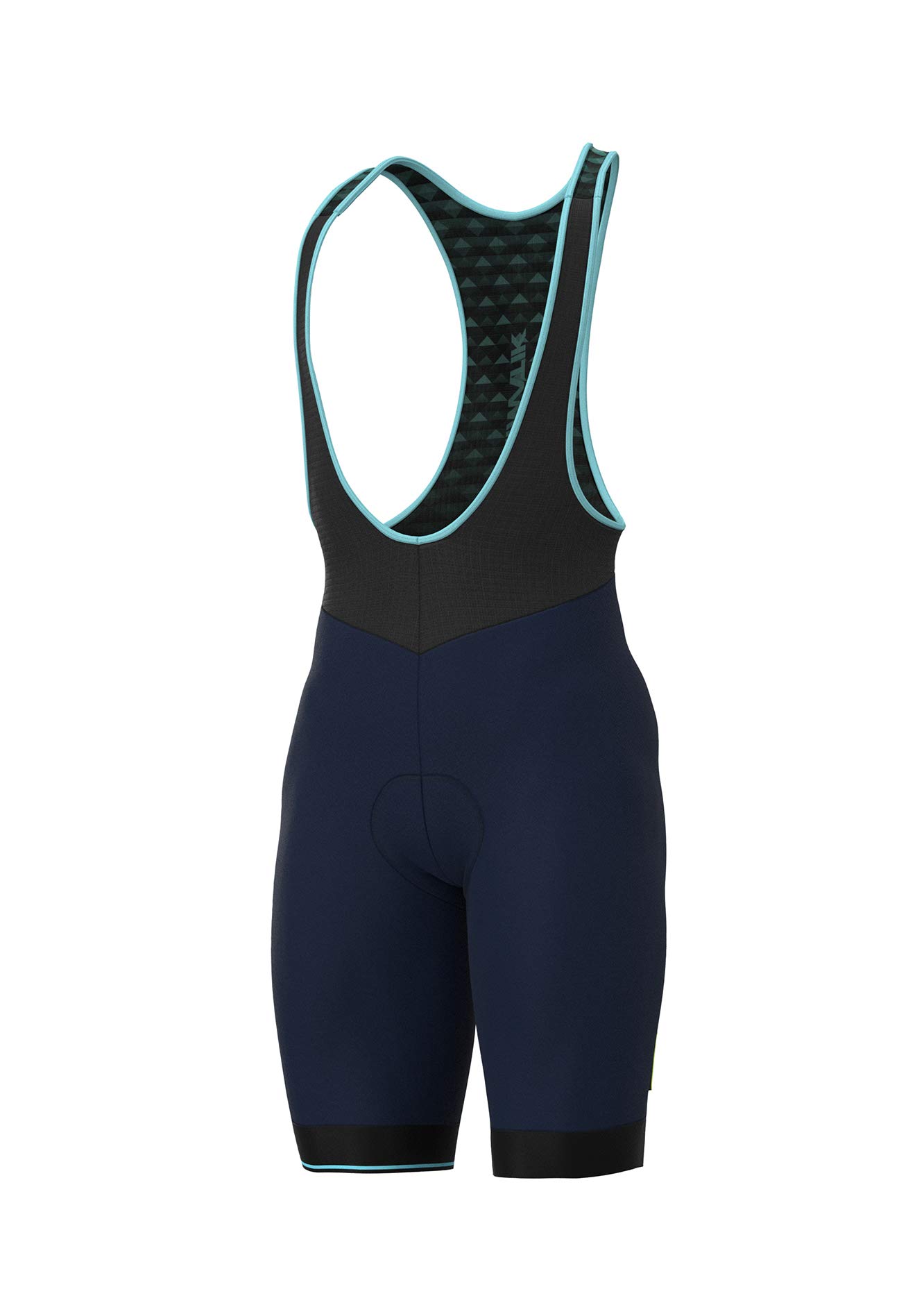 Alé Men's Klimatik K-Atmo Water Repellent Bib Shorts, Navy Blue, 3XL