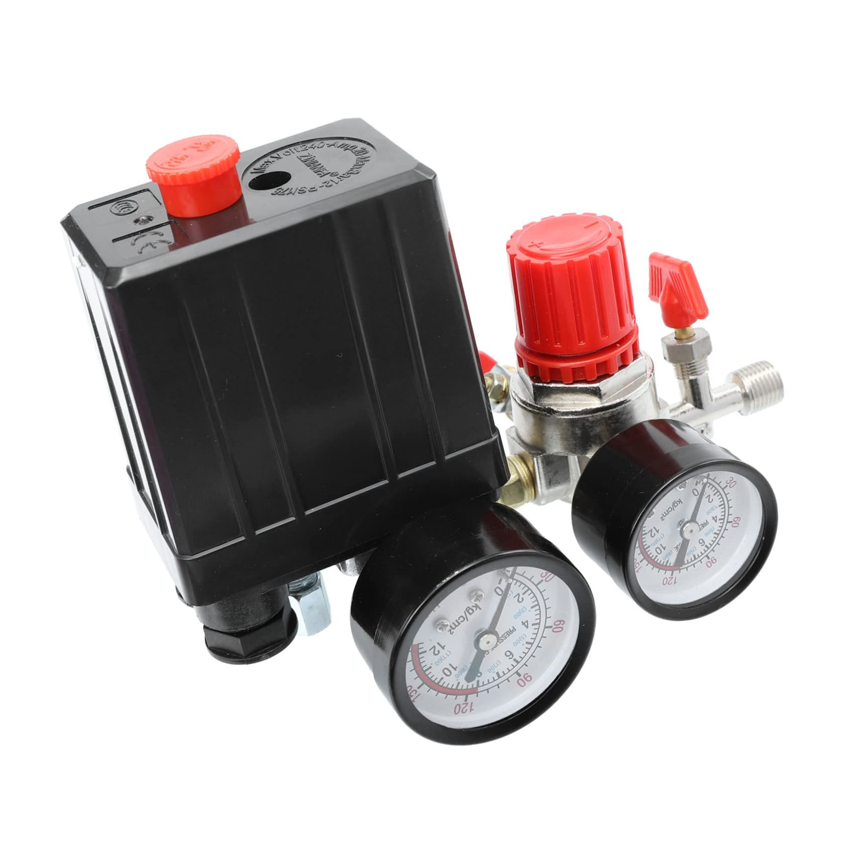 Gatuida Regolatore Di Pressione Del Compressore D'aria Compressore D'aria Controllo Della Pressione Adattatore Per Facile Da Installare e Smontare