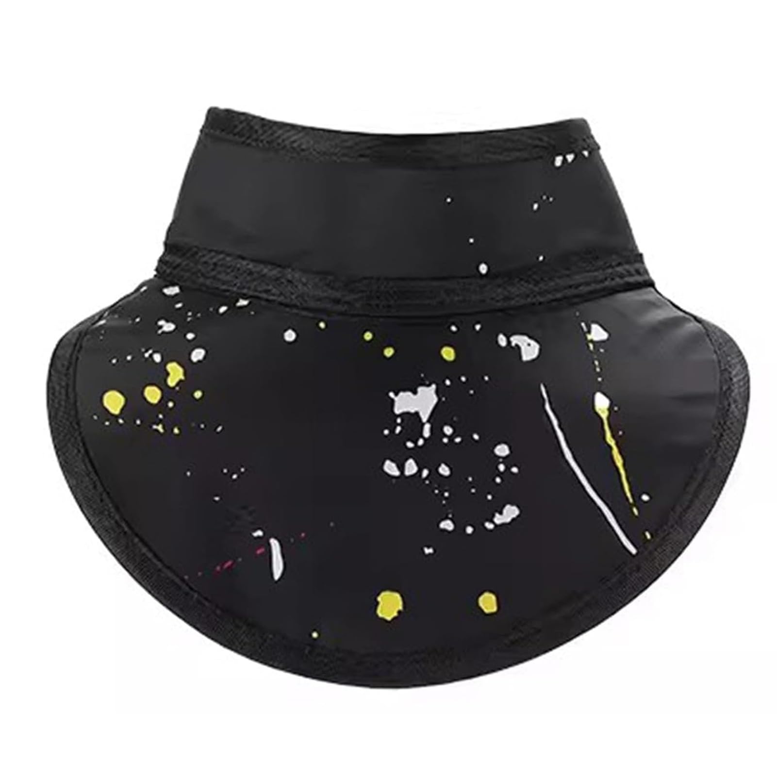 Delantal de Plomo Collar Protector de Tiroides para Rayos X, Negro, Ajustable, 0,5 mm Pb